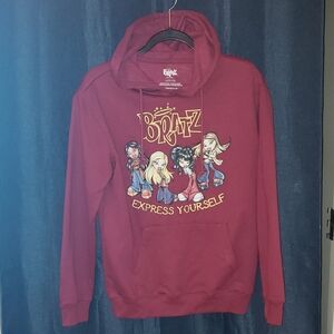 Bratz Women's Red Hoodie Sweatshirt